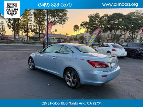 2010 Lexus IS 250C