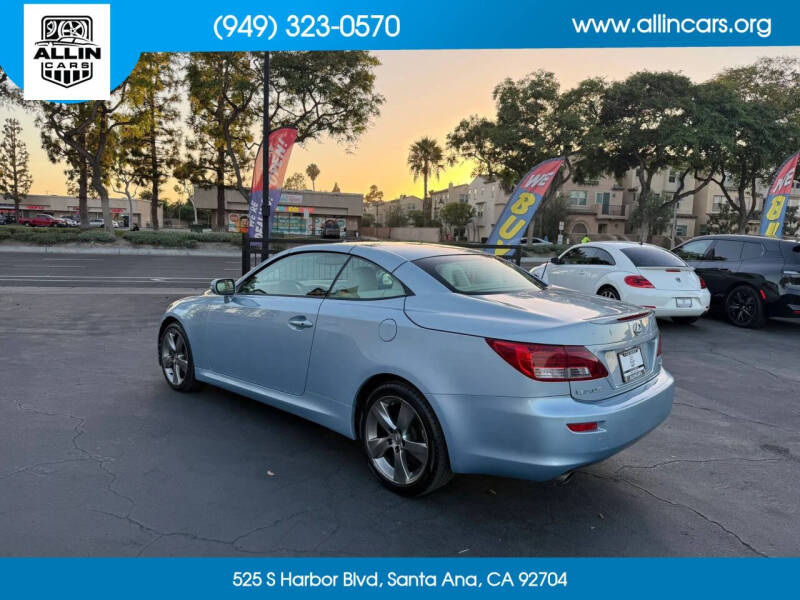 2010 Lexus IS 250C