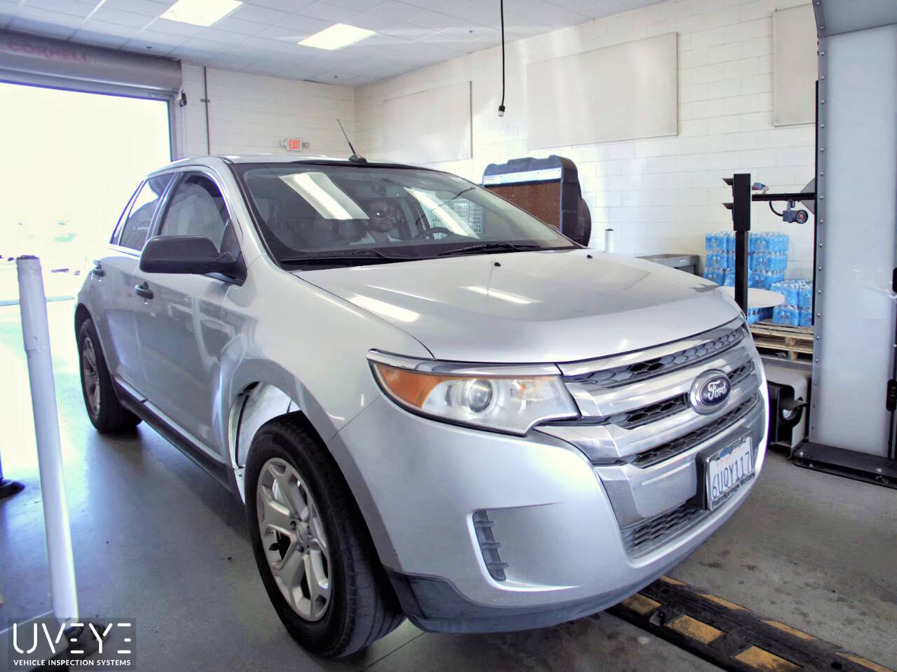 Silver 2012 Ford Edge SE SE 4dr Crossover 1