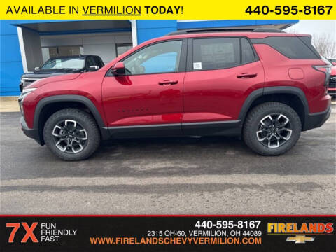 2025 Chevrolet Equinox for sale at Firelands Chevrolet of Vermillion in Vermilion OH