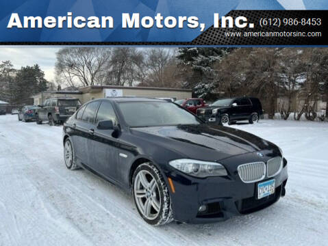 2013 BMW 5 Series for sale at American Motors, Inc. in Farmington MN