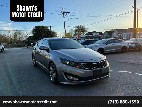 2012 Kia Optima for sale at Shawn's Motor Credit in Houston TX