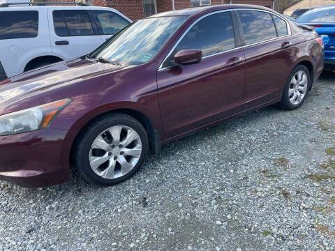 2010 Honda Accord for sale at Maxx Used Cars in Pittsboro NC