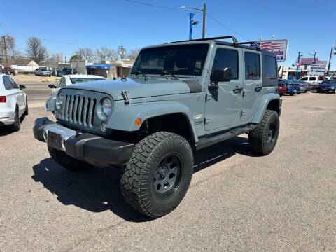 2015 Jeep Wrangler Unlimited for sale at Nations Auto Inc. II in Denver CO