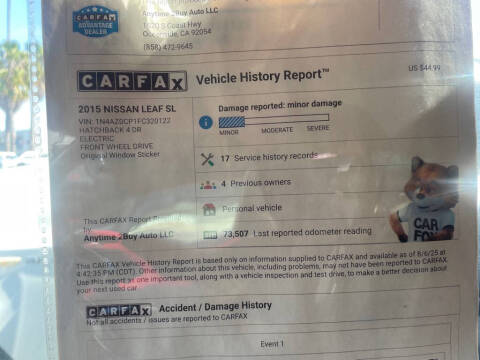 2015 Nissan LEAF S