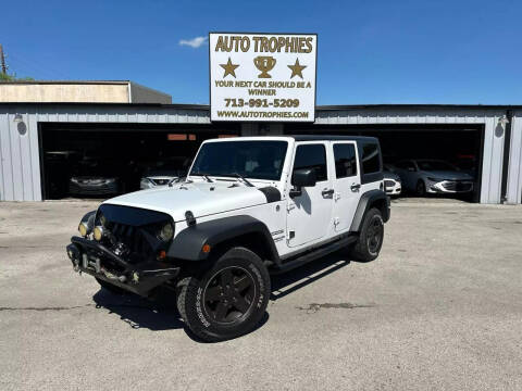 2013 Jeep Wrangler Unlimited for sale at AutoTrophies in Houston TX