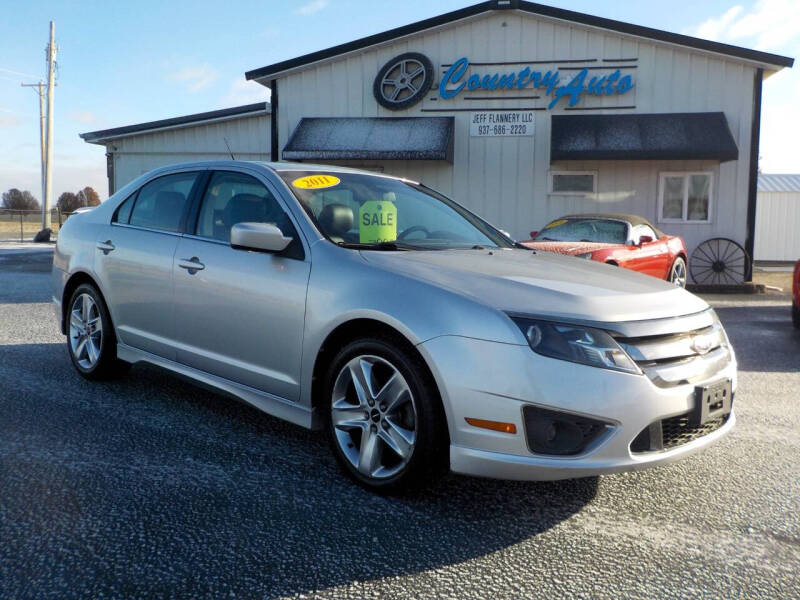 2011 Ford Fusion for sale at Country Auto in Huntsville OH