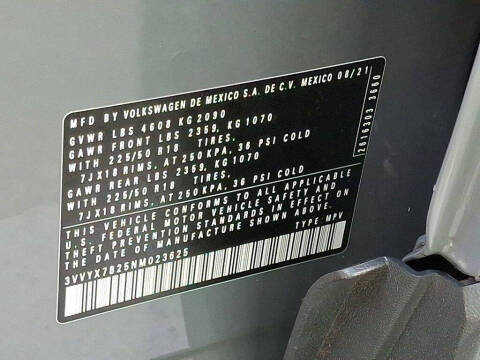 2022 Volkswagen Taos SE 4Motion