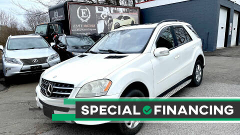 2007 Mercedes-Benz M-Class for sale at ELITE MOTORS in West Haven CT