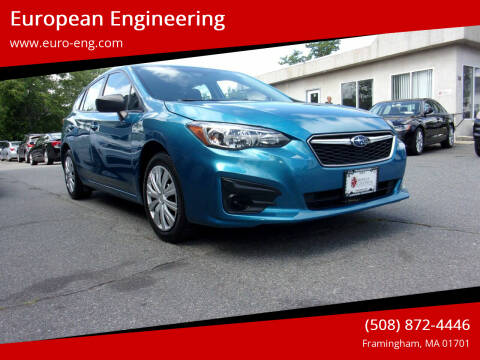 2019 Subaru Impreza for sale at European Engineering in Framingham MA