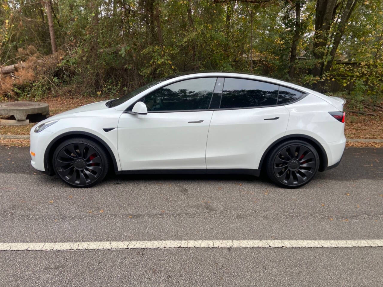 2022 Tesla Model Y for sale at Trading Solutions LLC in Buford, GA