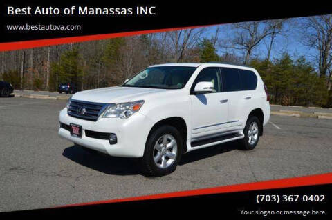 2013 Lexus GX 460 for sale at Best Auto of Manassas INC in Manassas VA