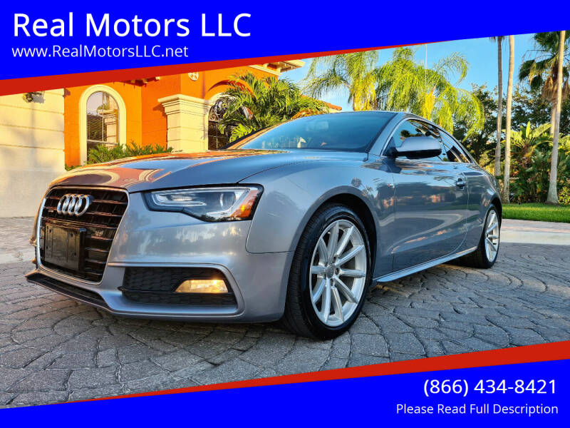 2015 Audi A5 for sale at Real Motors LLC in Clearwater FL