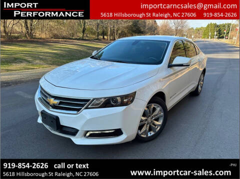 2018 Chevrolet Impala for sale at Import Performance Sales in Raleigh NC