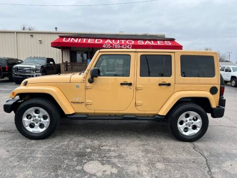 2013 Jeep Wrangler Unlimited for sale at United Auto Sales in Oklahoma City OK