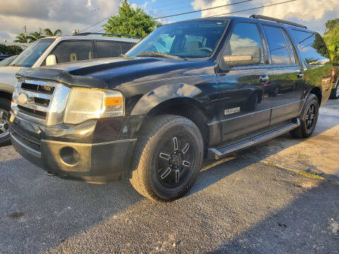 2007 Ford Expedition EL for sale at Marin Auto Club Inc in Miami FL
