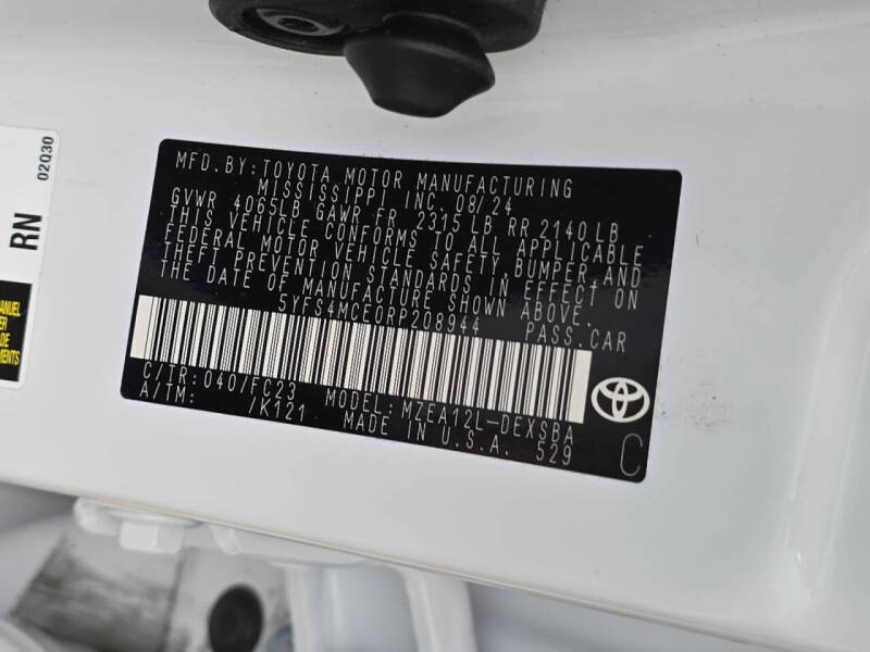 2024 Toyota Corolla SE