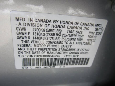 2012 Acura MDX SH-AWD w/Tech