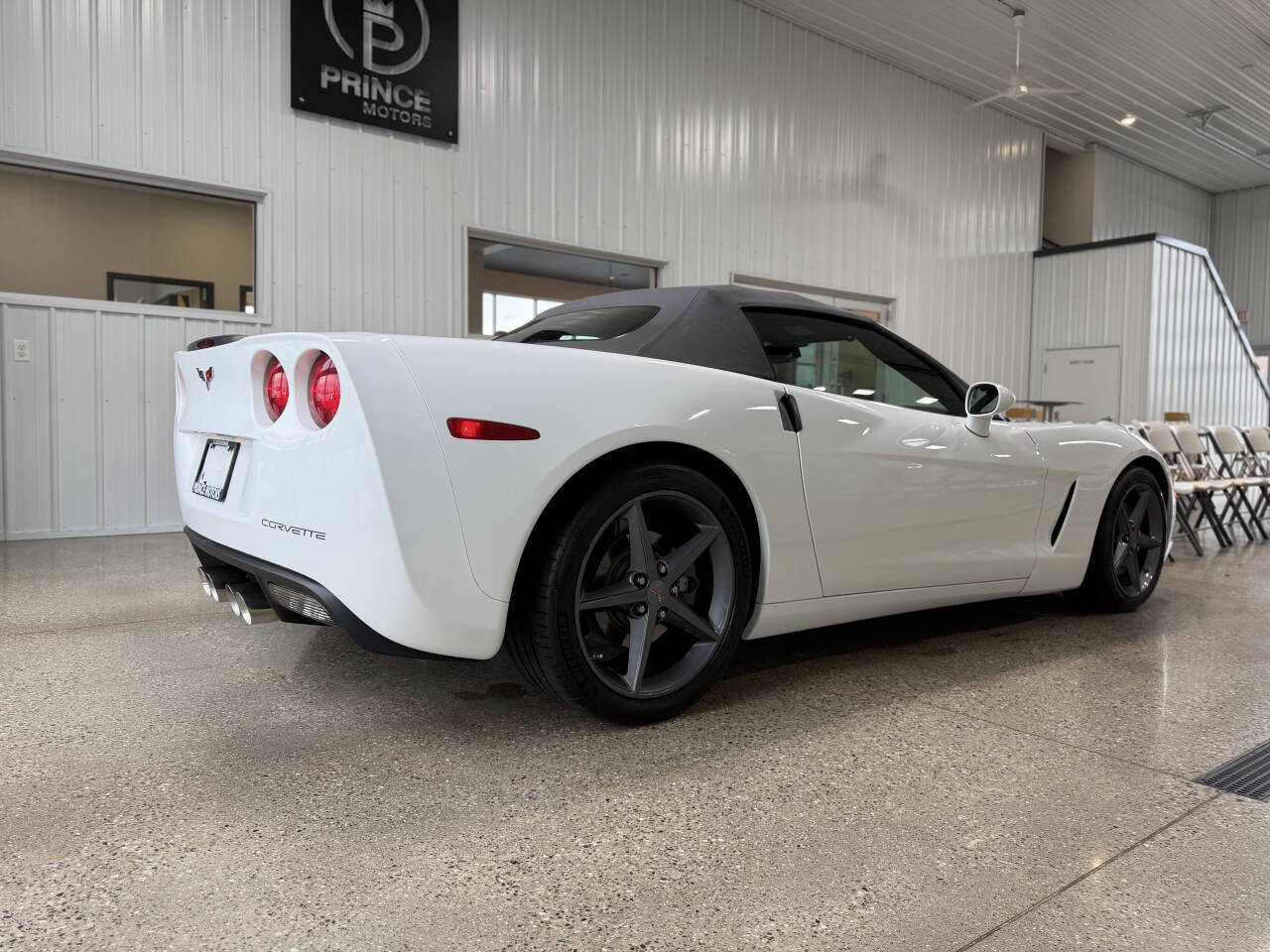 White 2012 Chevrolet Corvette Base Convertible 2dr Convertible w/4LT 43