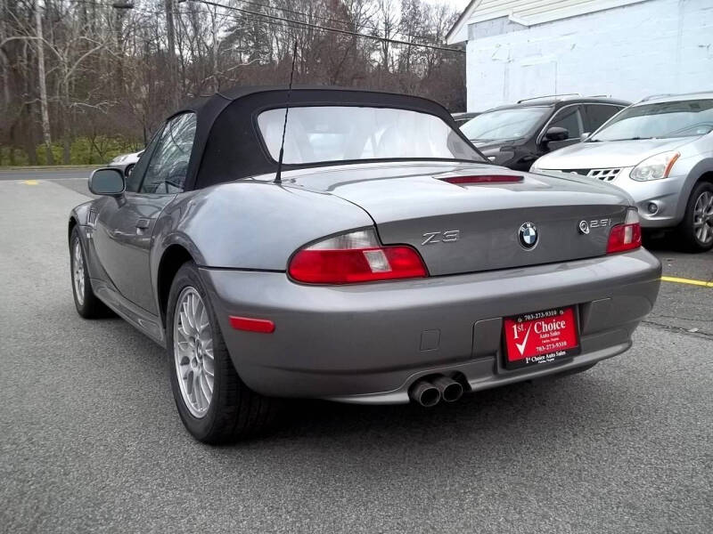 2001 BMW Z3 2.5i