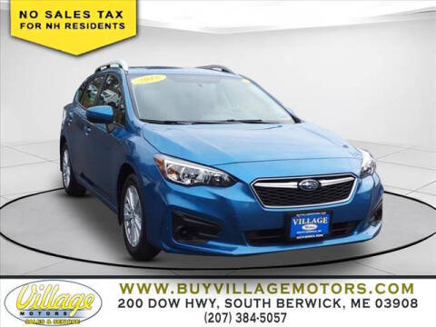 2018 Subaru Impreza for sale at Village Motors in South Berwick ME