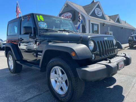 2014 Jeep Wrangler for sale at Cape Cod Carz in Hyannis MA
