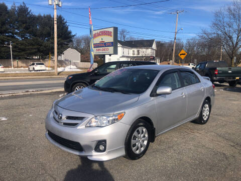 2011 Toyota Corolla for sale at Beachside Motors, Inc. in Ludlow MA