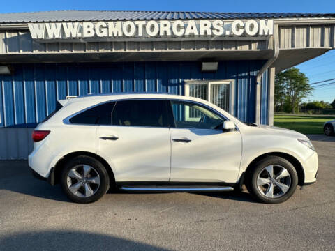 2016 Acura MDX for sale at BG MOTOR CARS in Naperville IL