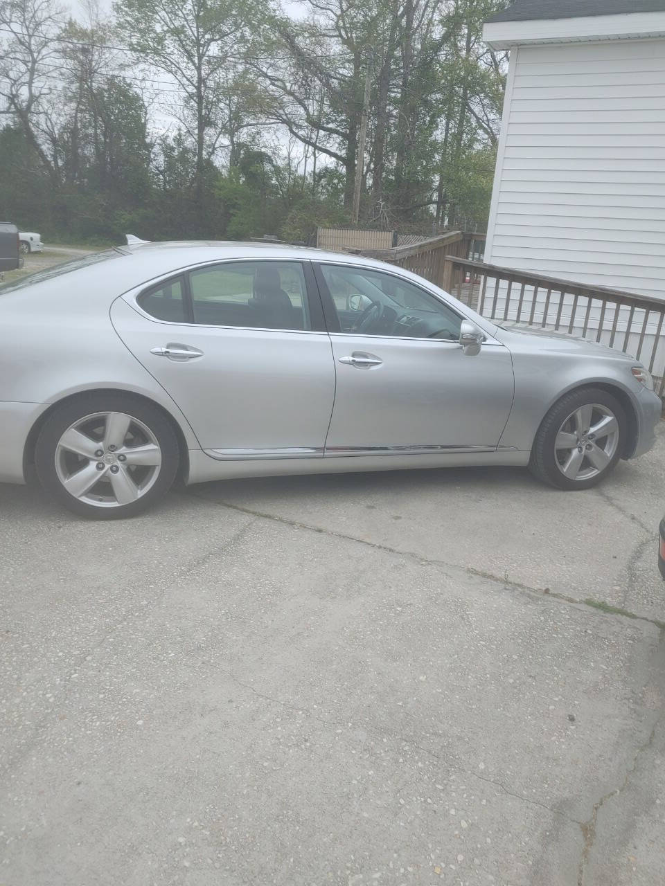 Silver 2010 Lexus LS 460 Base 4dr Sedan 2