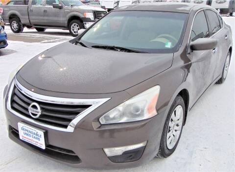 2014 Nissan Altima for sale at Dependable Used Cars in Anchorage AK