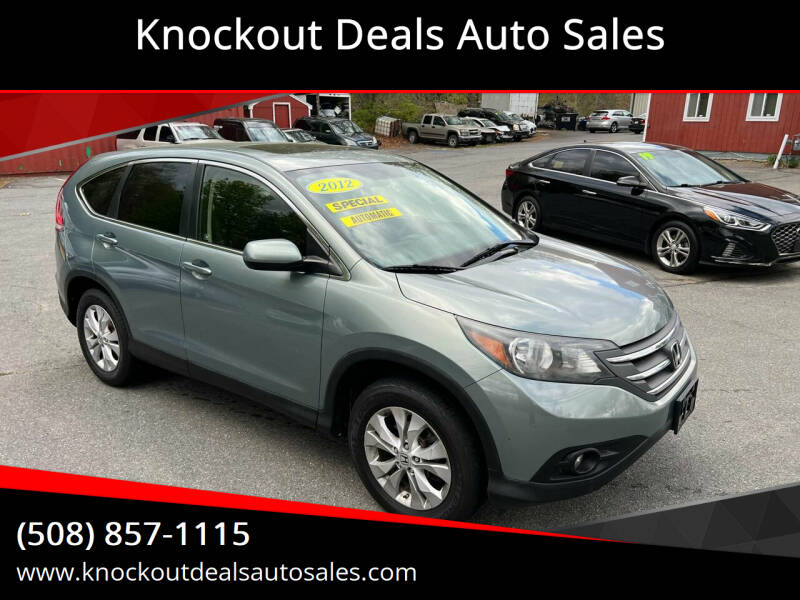 2012 Honda CR-V for sale at Knockout Deals Auto Sales in West Bridgewater MA