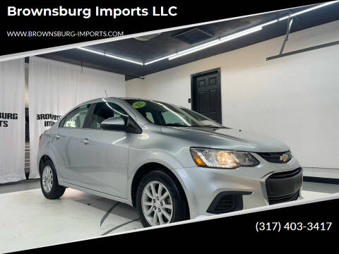 2017 Chevrolet Sonic for sale at Brownsburg Imports LLC in Indianapolis IN