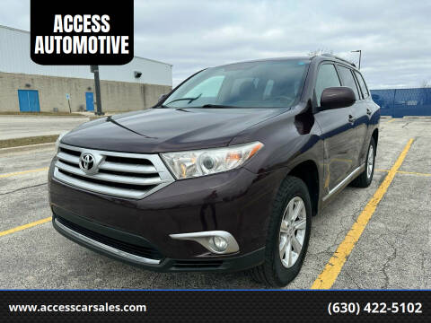 2011 Toyota Highlander for sale at ACCESS AUTOMOTIVE in Bensenville IL