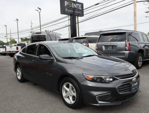 2017 Chevrolet Malibu for sale at Pointe Buick Gmc in Carneys Point NJ