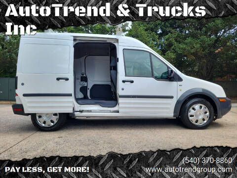 2011 Ford Transit Connect for sale at AutoTrend & Trucks Inc in Fredericksburg VA