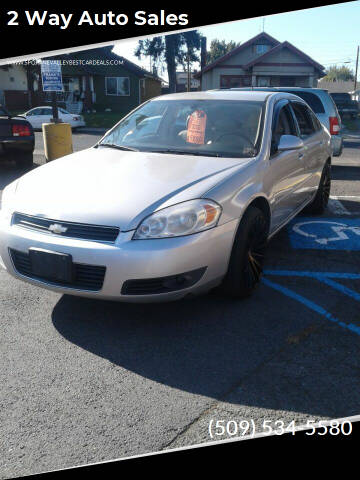 2007 Chevrolet Impala for sale at 2 Way Auto Sales in Spokane WA