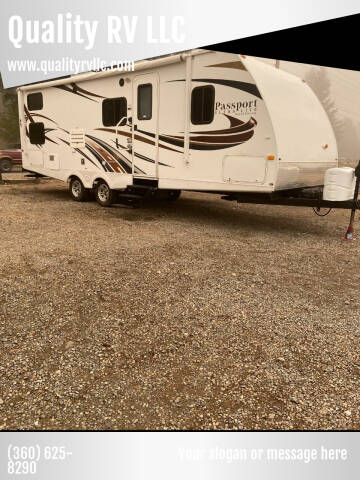 2014 passport grand toring 2650 BH for sale at Quality RV LLC in Enumclaw WA
