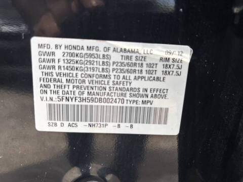 2013 Honda Pilot EX-L