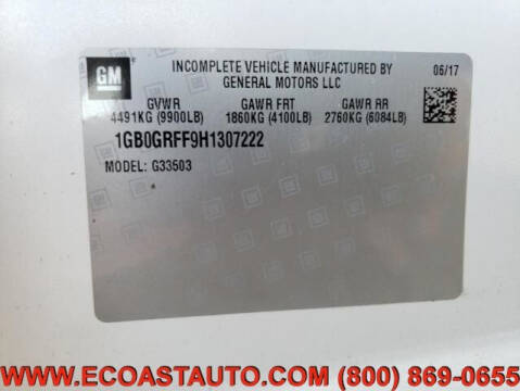 2017 Chevrolet Express 3500