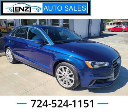 2015 Audi A3 for sale at LENZI AUTO SALES LLC in Sarver PA