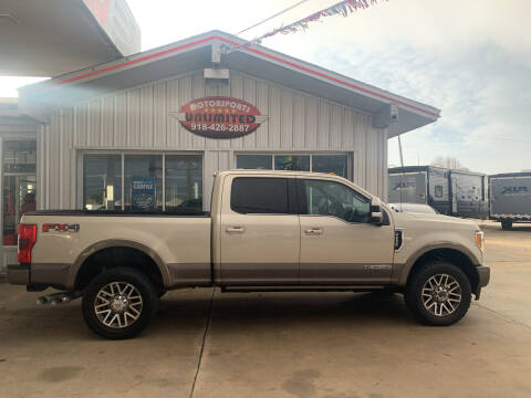 2018 Ford F-250 Super Duty for sale at Motorsports Unlimited in McAlester OK