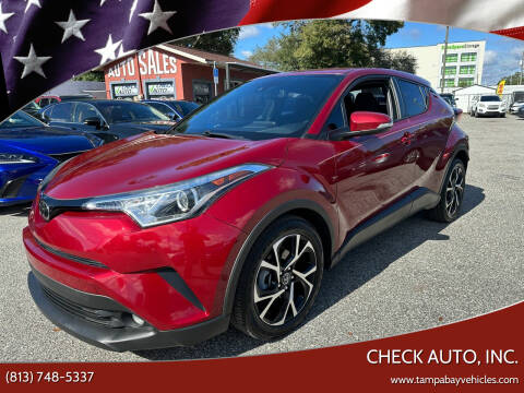 2018 Toyota C-HR for sale at CHECK AUTO, INC. in Tampa FL