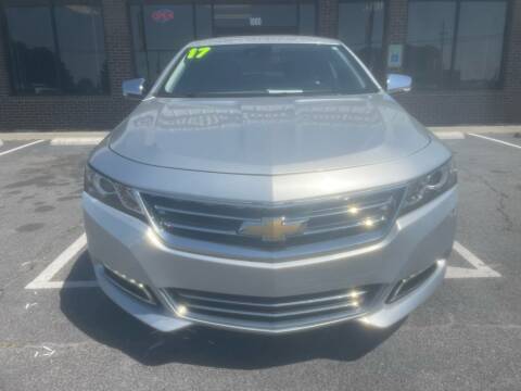 2017 Chevrolet Impala for sale at Greenville Motor Company in Greenville NC