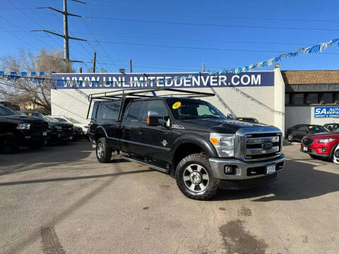2013 Ford F-350 Super Duty for sale at Unlimited Auto Sales in Denver CO