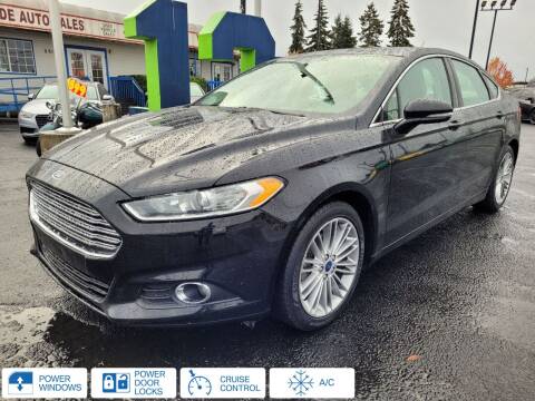 2016 Ford Fusion for sale at BAYSIDE AUTO SALES in Everett WA