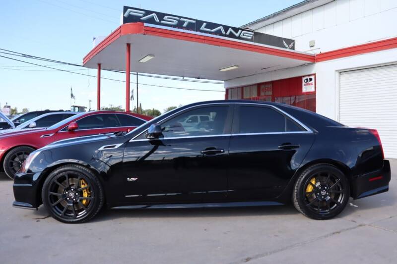 2011 Cadillac CTS-V for sale at FAST LANE AUTO SALES in San Antonio TX