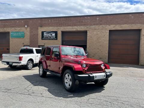2012 Jeep Wrangler Unlimited for sale at Ric's Auto Sales in Billerica MA