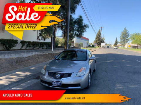 2008 Nissan Altima for sale at APOLLO AUTO SALES in Sacramento CA