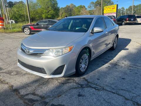 2012 Toyota Camry for sale at Luxury Cars of Atlanta in Snellville GA