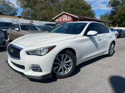 2017 Infiniti Q50 for sale at CHECK AUTO, INC. in Tampa FL